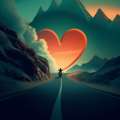 floss007_heart_shaped_logo_with_motorbike_on_a_road_going_thr_2438c116-8c3f-4193-aa92-f9e5f44f990c_3