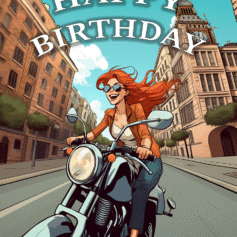 floss007_cartoon_of_beautiful_girl_on_a_motorbike_smiling_and_r_0101c752-e716-4f88-a943-e992062fdf58-copy