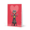 motorbikers valentines Greeting card