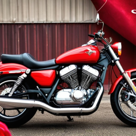 Photo valentine cards motorcycle designs