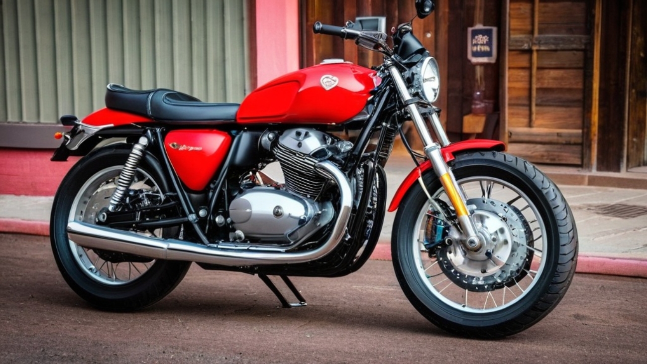 Photo Valentines cards for motorcycle enthusiasts