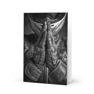 Thank You motorbiker Greeting card for motorbikes