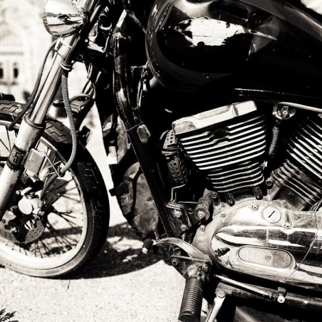 Photo Motorcycle birthday cards