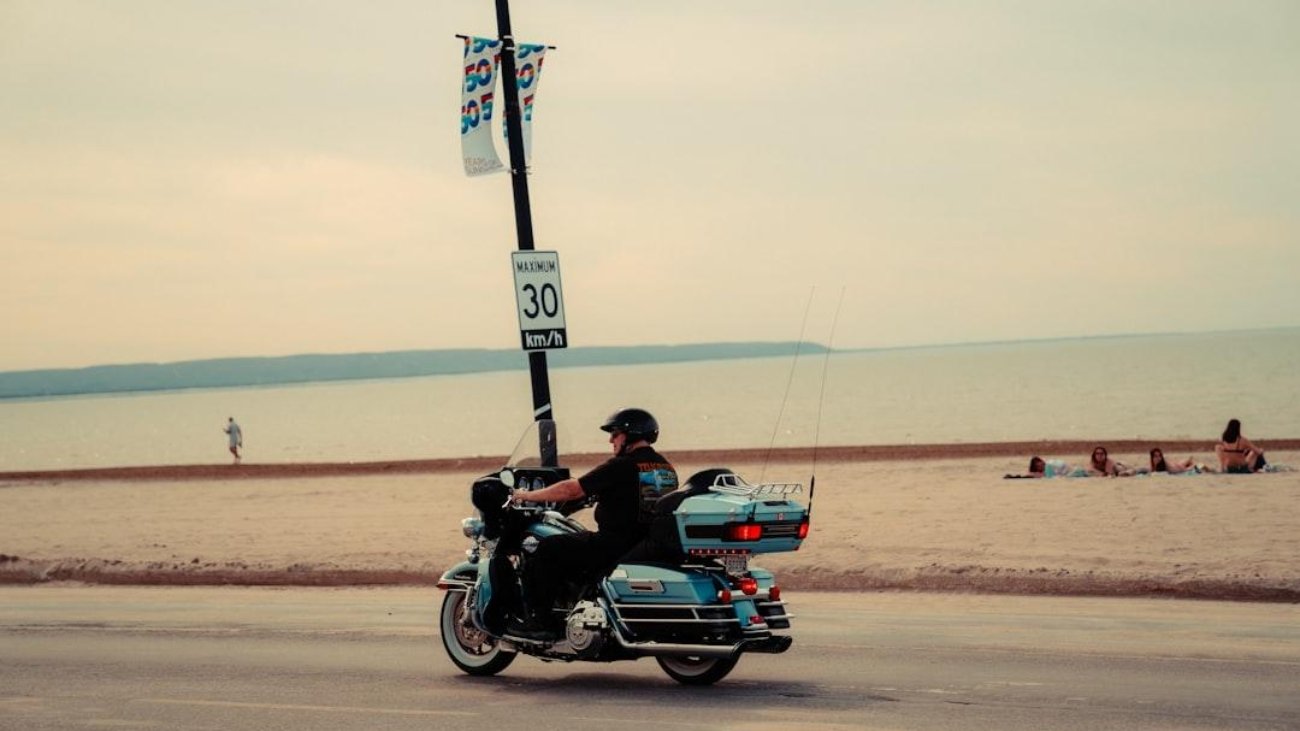 Photo Motorcycle holiday cards