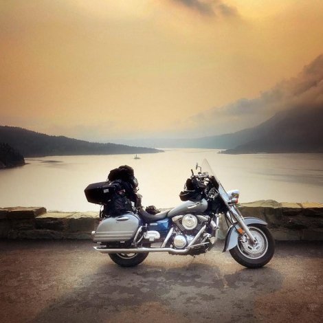 Photo Motorcycle thank you cards