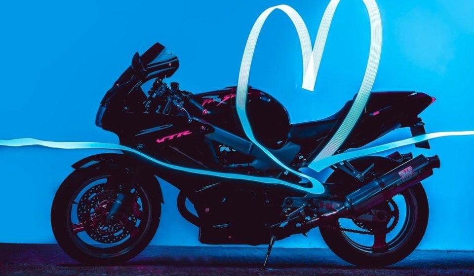 Photo Motorcycle card messages