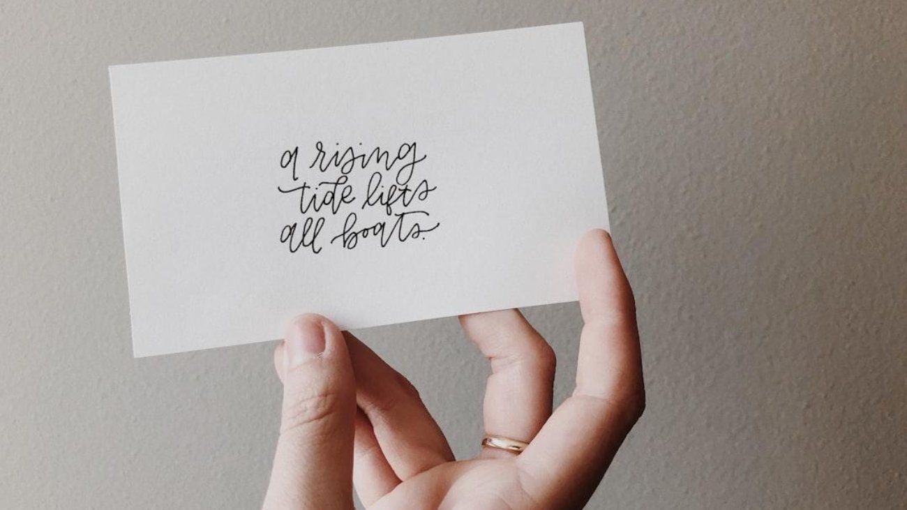 Photo Bikers, Handwritten Cards